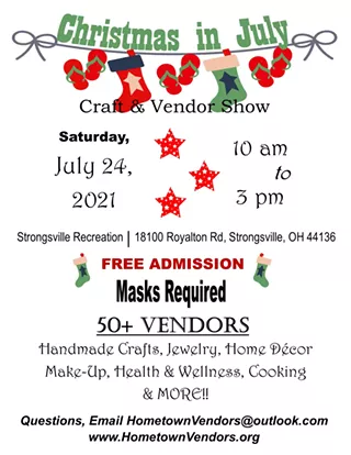 Image: Christmas in July Craft & Vendor Show