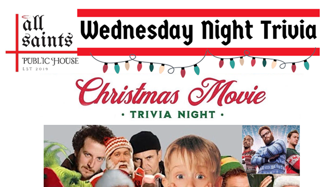 Image: CHRISTMAS MOVIE TRIVIA! w/ Kelly Kaz