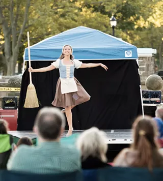North Pointe Ballet&rsquo;s performance of Ballet in the Park in September of 2020