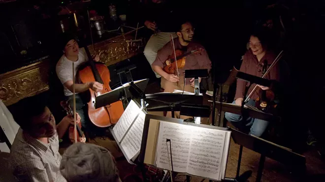 Image: Classical Revolution Cleveland: String Quartets Up Close and Personal