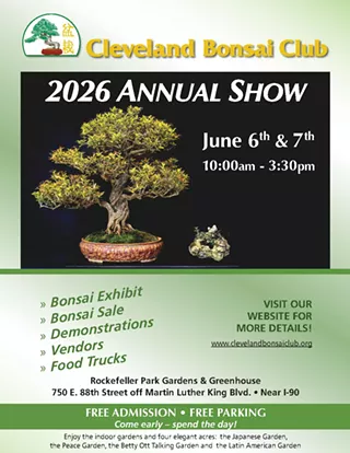 Image: Cleveland Bonsai Club Spring Show