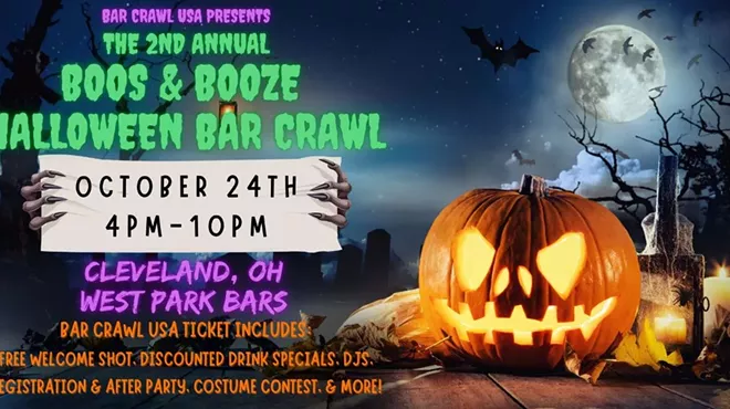 Image: Cleveland Boos & Booze Halloween Bar Crawl: West Park Bars