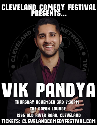 Image: Cleveland Comedy Festival presents Vik Pandya