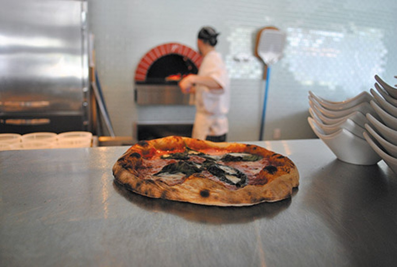  Flour
34205 Chagrin Blvd., Moreland Hills 
Flour might be named after a simple ingredient, but the Italian food cooked up by the culinary dream team of Paul Minnillo and Matt Mytro is anything but basic. While Flour has tons of great dishes on their menu, the thin-crust pizzas are sublime and needed to be included here.
