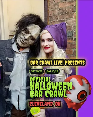 Halloween Bar Crawl Cleveland