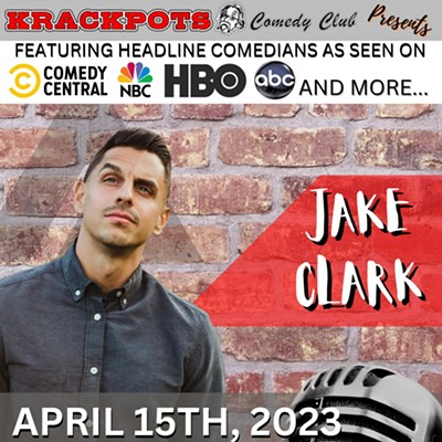 Comedian Jake Klark at Krackpots Comedy Club, Massillon