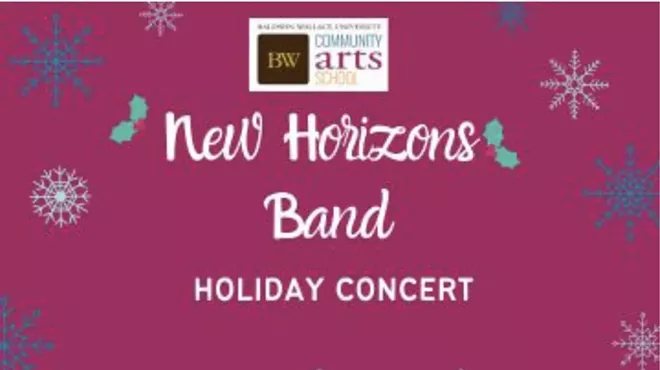 Image: Community Arts School: New Horizons Band