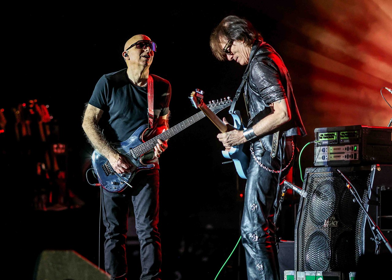 The Satriani and Vai tour in Cleveland