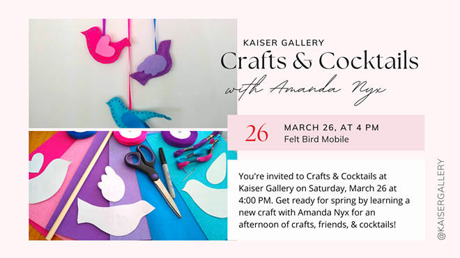 Image: Crafts & Cocktails with Amanda Nyx