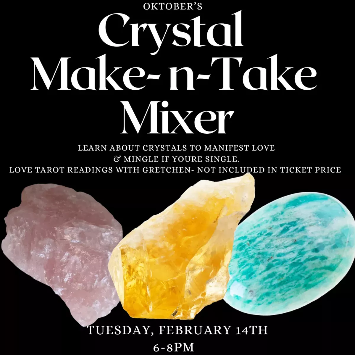 Witches love crystals!