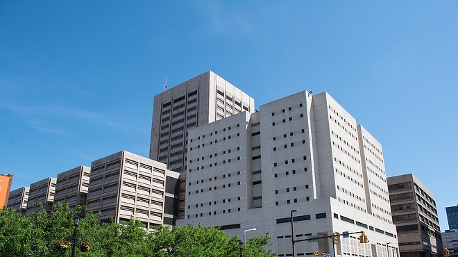 The Cuyahoga County Justice Center in an undated photo.