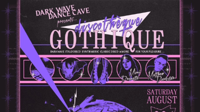 Image: Dark Wave Dance Cave Presents - disco theque GOTHIQUE