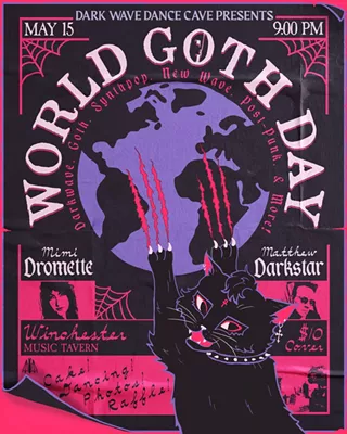 Image: Dark Wave Dance Cave Presents World Goth Day