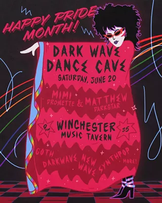 Image: Dark Wave Dance Cave - Pride 2026