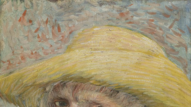 Vincent Van Gogh's "Self Portrait" (1887).