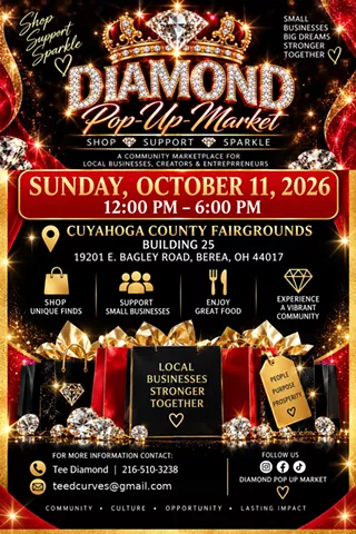 Diamond Pop Up Market Fall Pre-Holiday Event