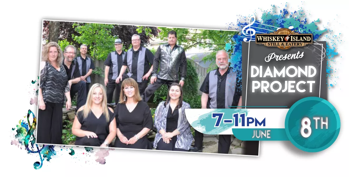 Diamond Project LIVE @ Whiskey Island June 8th!