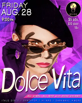 Image: Dolce Vita - An All Vinyl Italo, Synthpop, Hi-NRG Dance Party