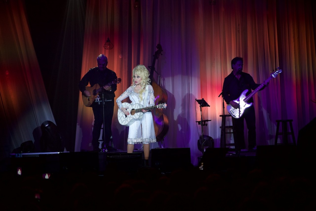 Dolly Parton Performing at Hard Rock Live