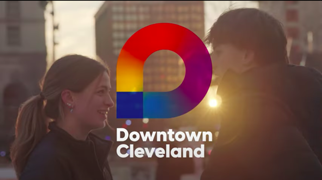 Ah, Downtown Cleveland. The perfect spot for a meet-cute at golden hour.