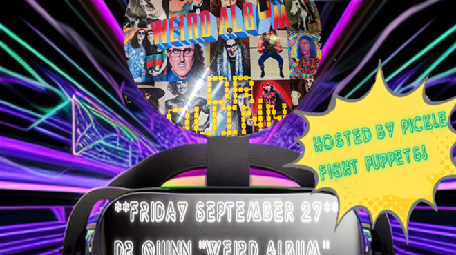 Image: Dr Quinn "Weird Album" Parody CD Release Show w/ Power Salad, Steel Dangerous and Pickle Fight Puppets