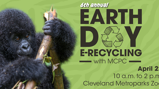 Image: Earth Day E-Recycling Event at Cleveland Metroparks Zoo