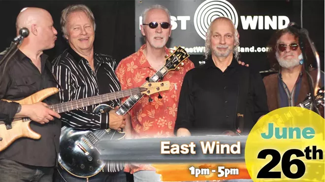Image: East Wind Playing Live at Whiskey Island Still & Eatery!