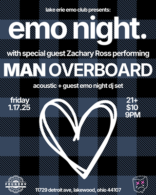 Emo Night w/Zac Ross