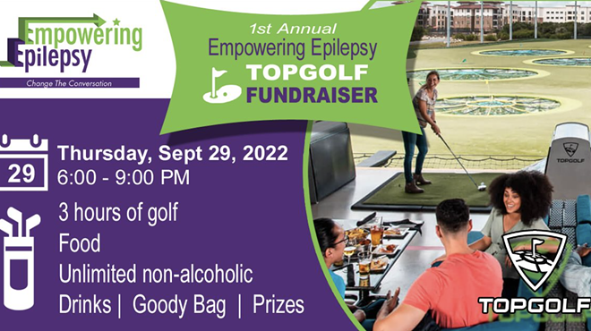 Image: Empowering Epilepsy TopGolf Fundraiser