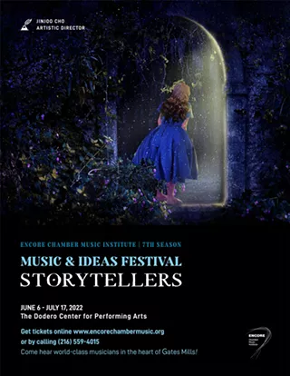 Image: ENCORE Chamber Music Institute Presents: STORYTELLERS: 2022 Music & Ideas Festival