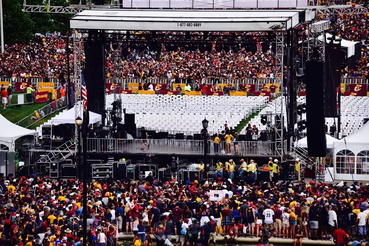 Cavs parade