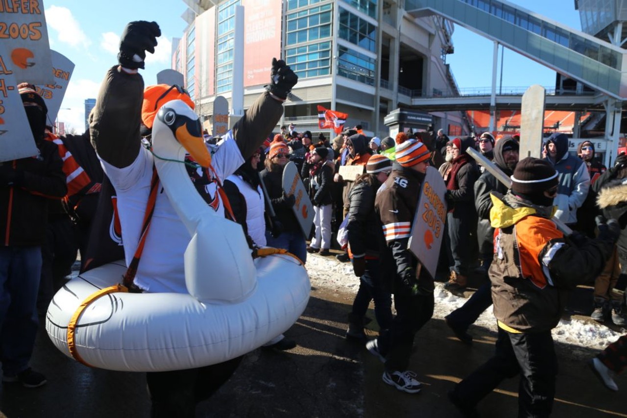 Everything We Saw at the Browns Perfect Season Parade