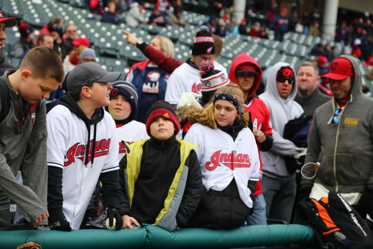 Everything We Saw at the Indians Home Opener 2018