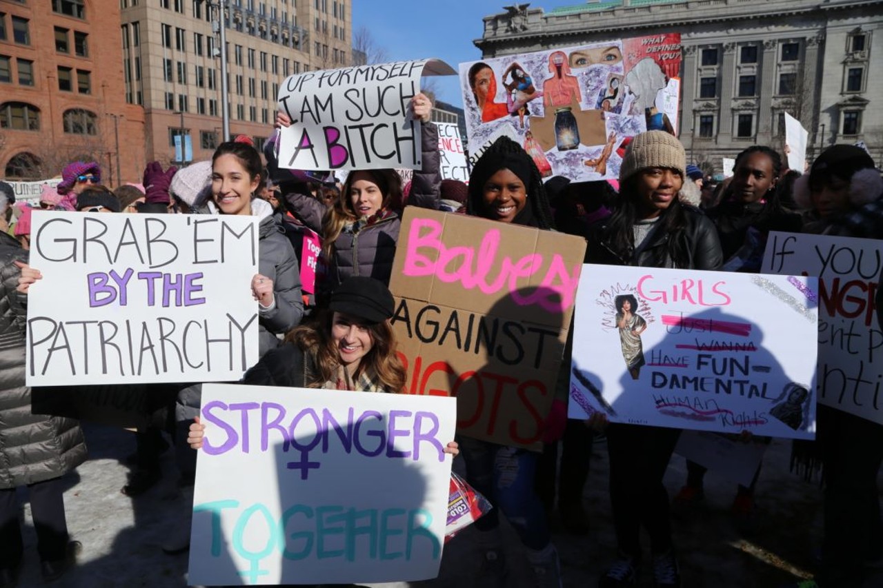 Everything We Saw at Women's March Cleveland 2018