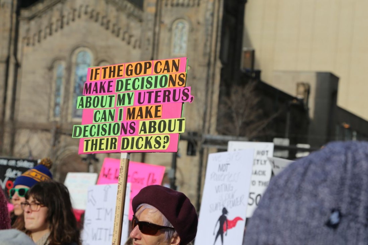 Everything We Saw at Women's March Cleveland 2018