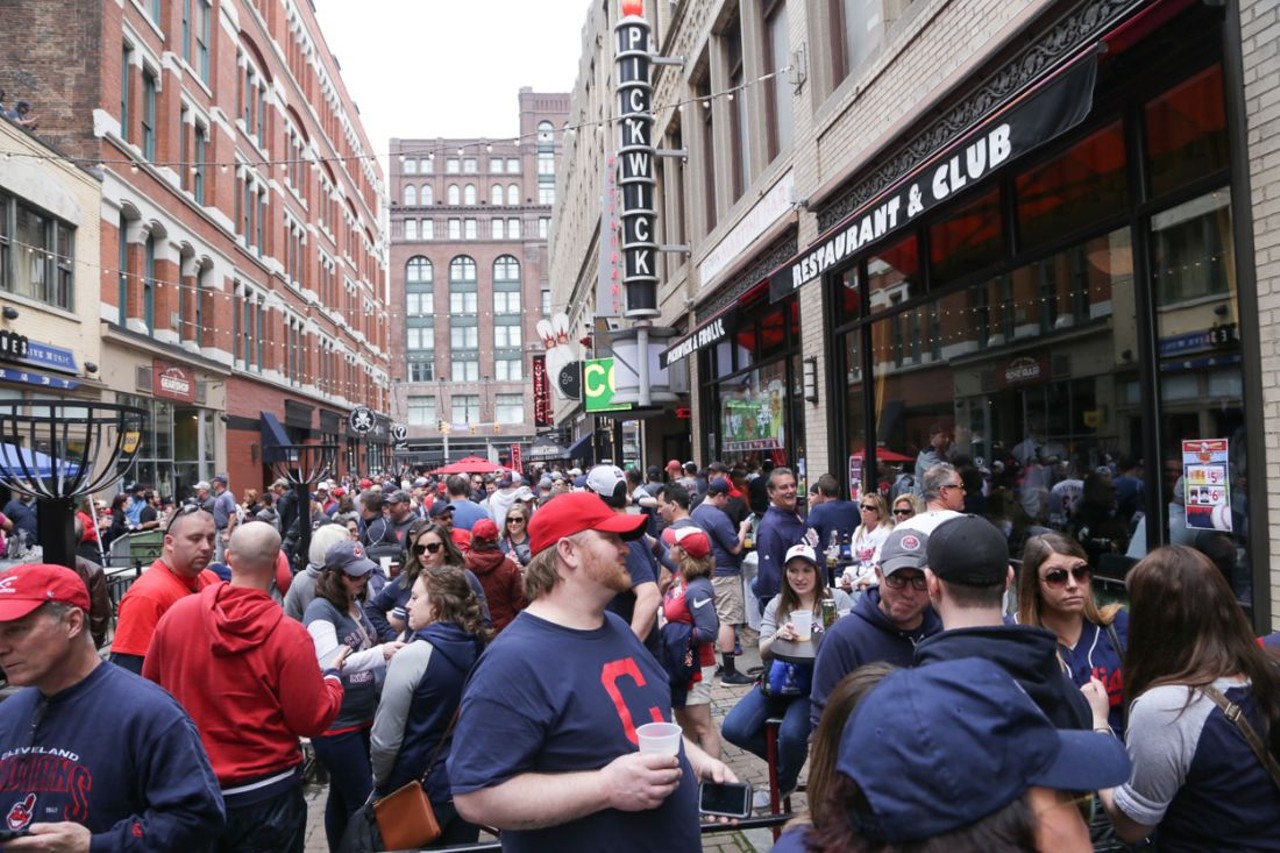 Everything We Saw During the Cleveland Indians Home Opener 2017