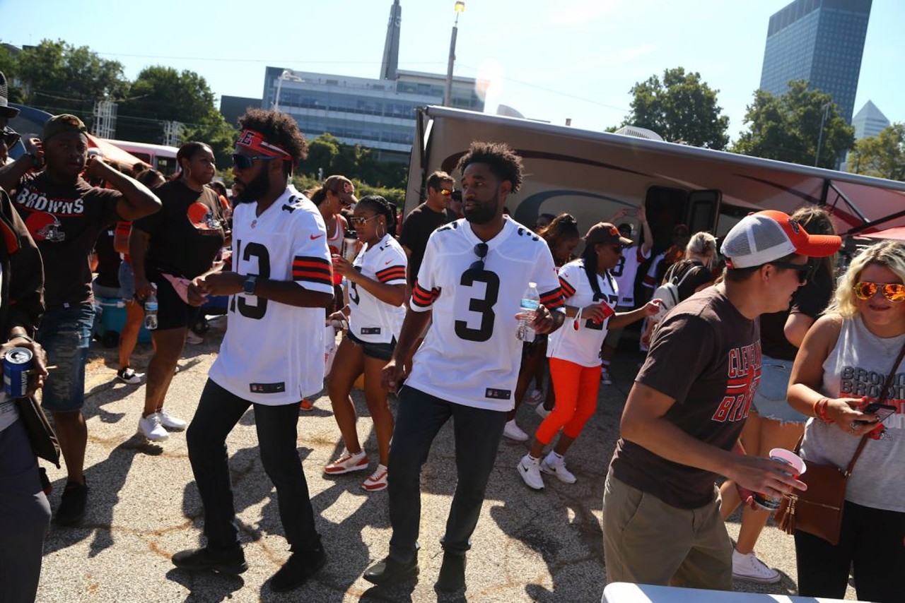 Everything We Saw in the Muni Lot Before the Browns Home Opener