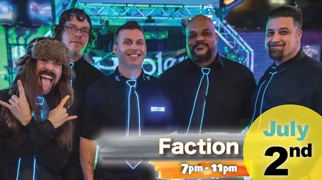 Image: Faction Playing Live at Whiskey Island Still & Eatery!