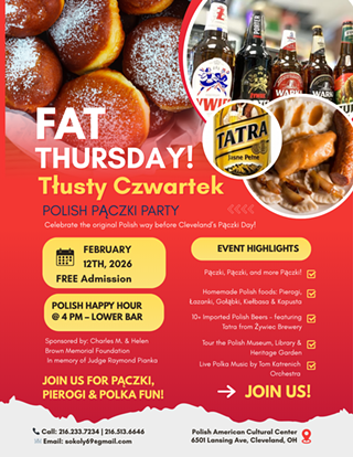 Fat Thursday - Polish Pączki Party!
