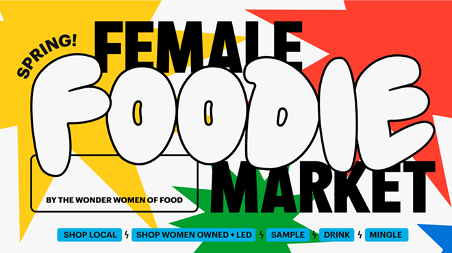 Image: Female Foodie Spring Market with Wonder Women of Food