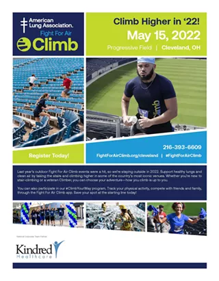 Fight For Air Climb 2022 poster