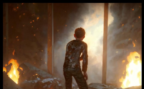 Image: Film Screening: Children in the Fire/Ash and Crayons