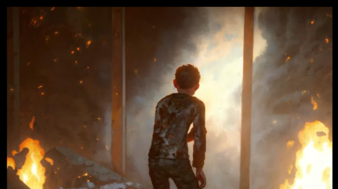 Image: Film Screening: Children in the Fire/Ash and Crayons