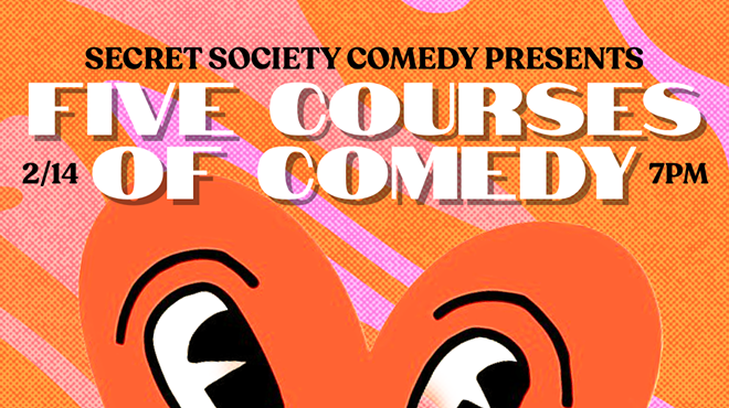 Image: Five Courses Of Comedy Dinner