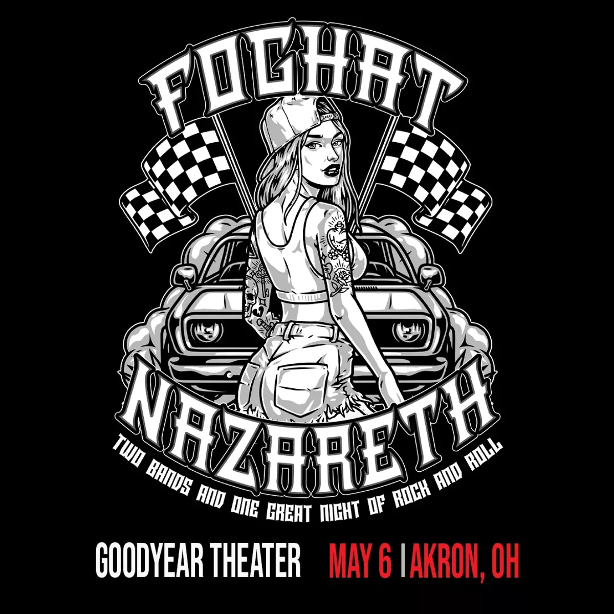Foghat And Nazareth May 6th Goodyear Theater