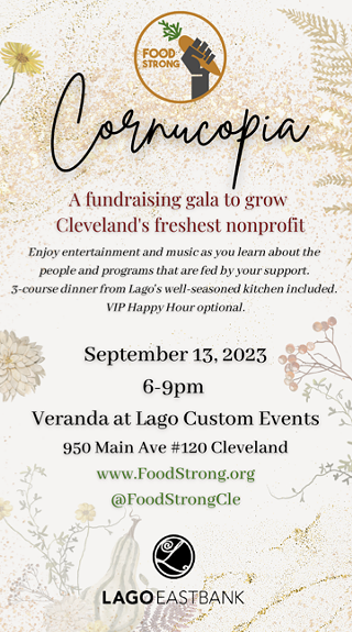 Food Strong presents, Cornucopia: 5th Annual Fundraising Event