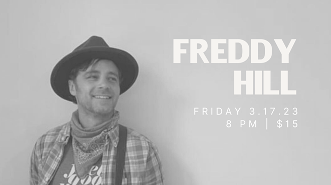 Image: Freddy Hill Band in the Rosehip Room on St. Patrick's Day