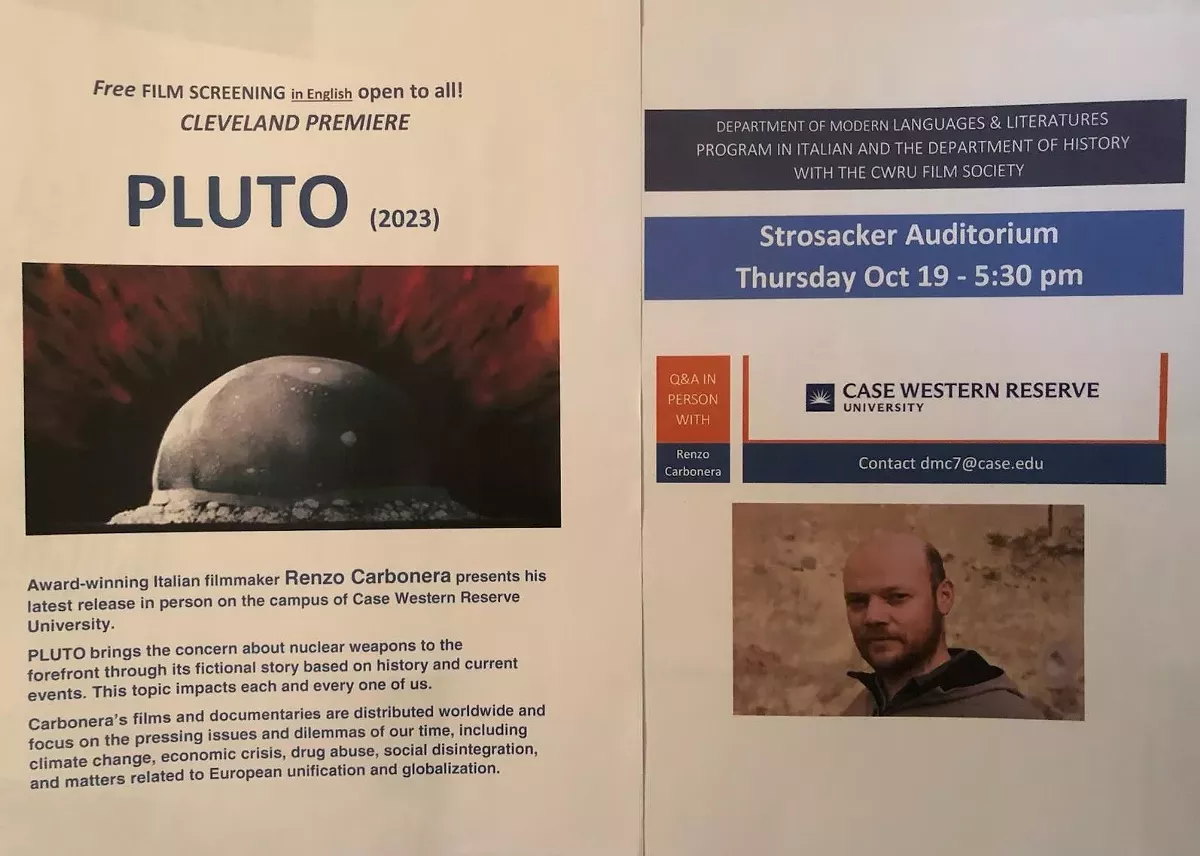 Cleveland premiere @CWRU: PLUTO (2023)