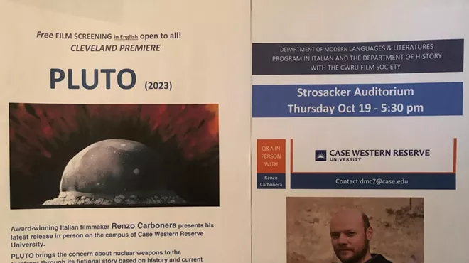 Image: FREE Cleveland film PREMIERE @ CWRU: PLUTO (2023)