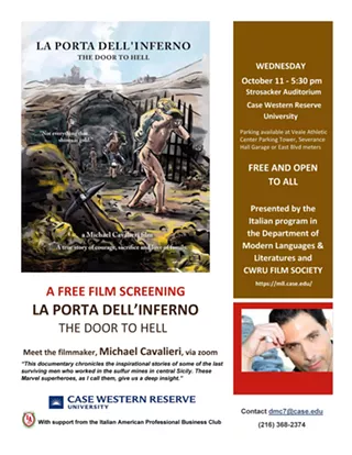 LA PORTA DELL'INFERNO @CWRU